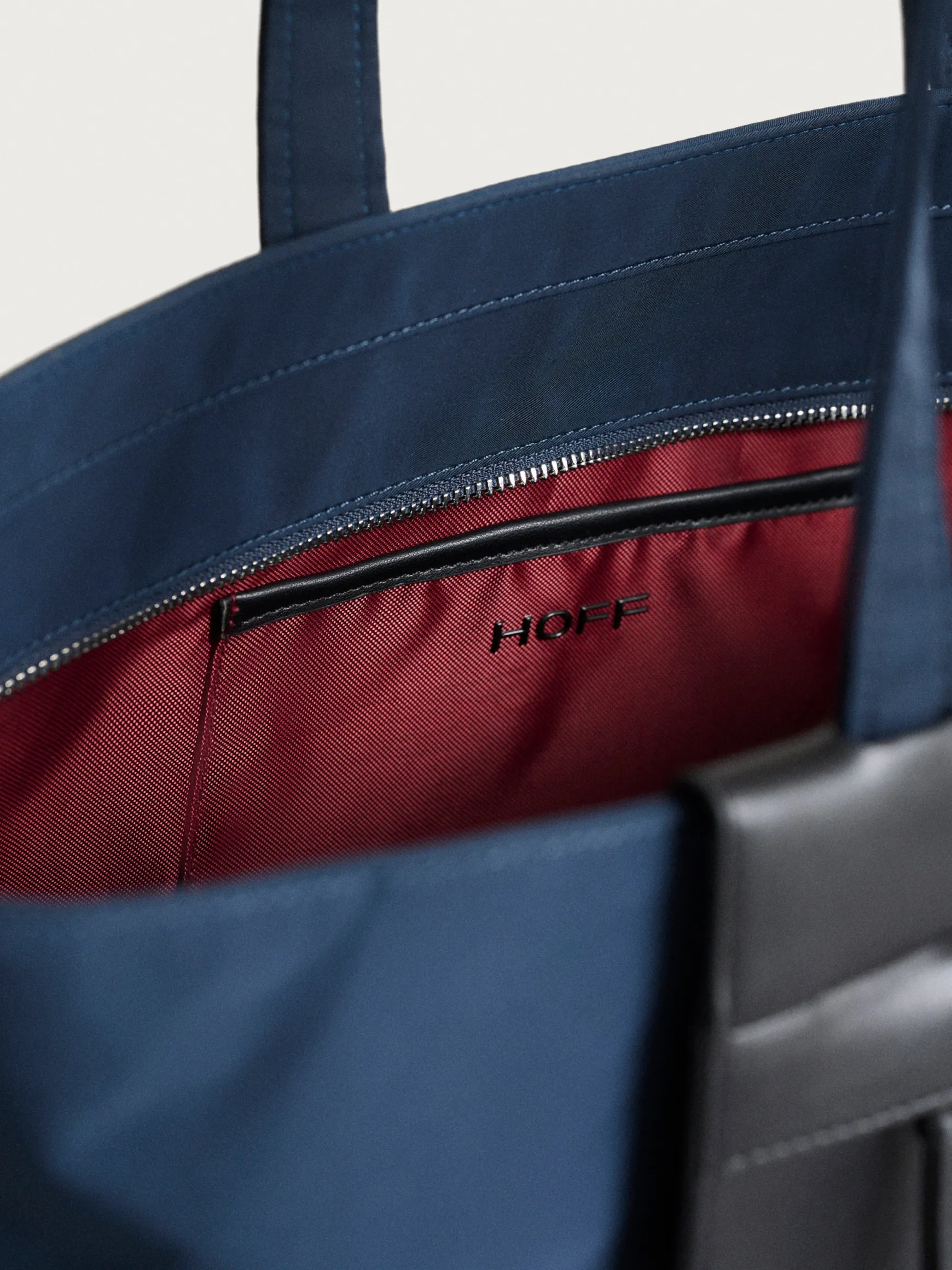 SHOPPER NYLON DAILY MARINEBLAUW